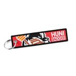 Huni Badger- Flight Tag Key Chain